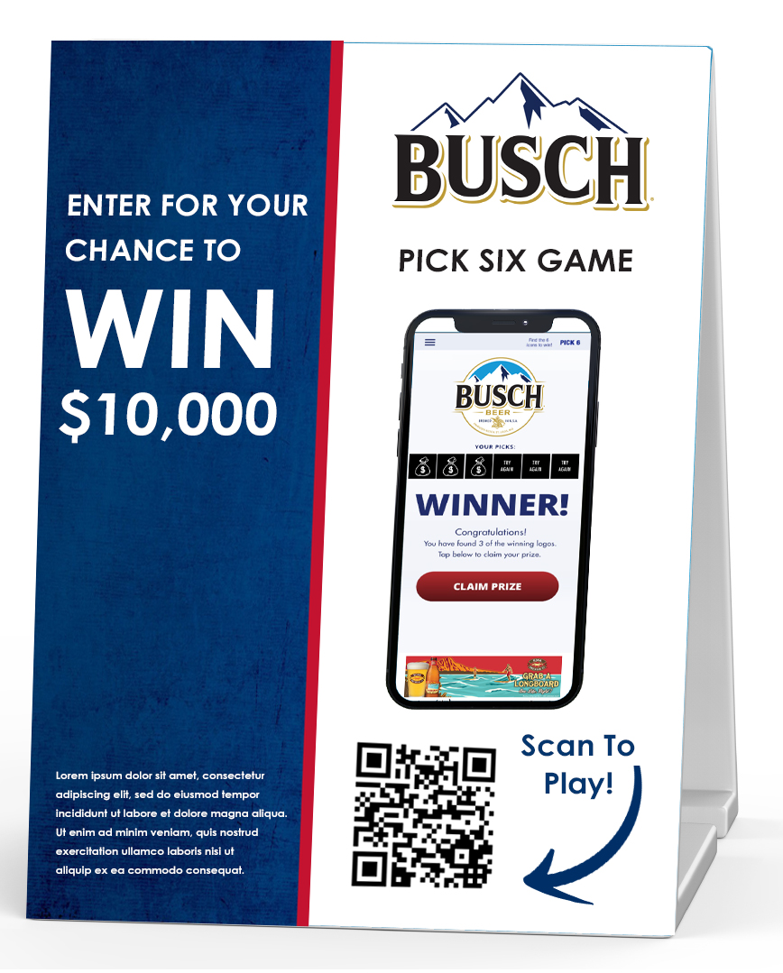 Busch Pick6 Table Tent