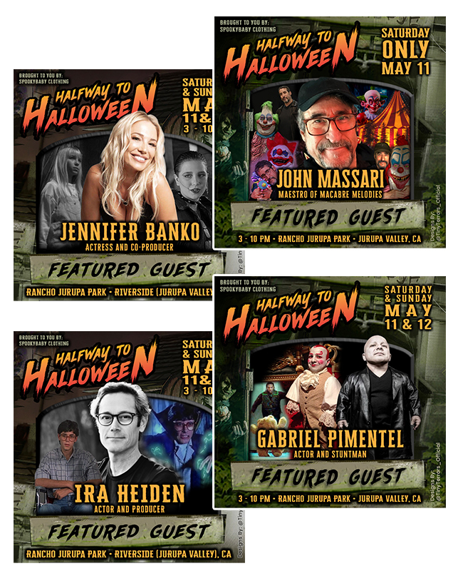 Celebrity Guest Announcements